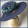 Mode Femmes Hommes Fedora Panama Large Brim Trilby Chapeau de paille Sun Beach Cap Travel Sunhat